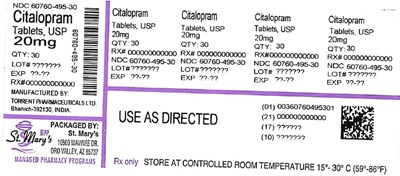 Citalopram 60760 495 30